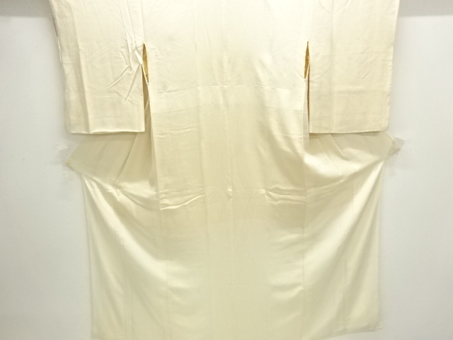 アンティーク　白錦紗中着